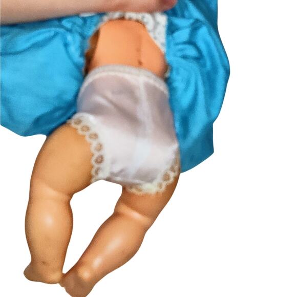 Rare 1968 Mattel's Sweet  11" "Bouncy" Baby Go Bye Bye Play Baby Doll - Picture 8 of 9